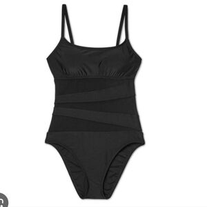 Shade & Shore Mesh Front One Piece